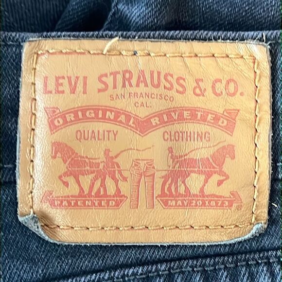 Levi’s Black Button Fly High Rise Jeans‎ Size 28 - Picture 10 of 13